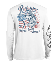 Load image into Gallery viewer, Red White and Reel by Brian Kalt