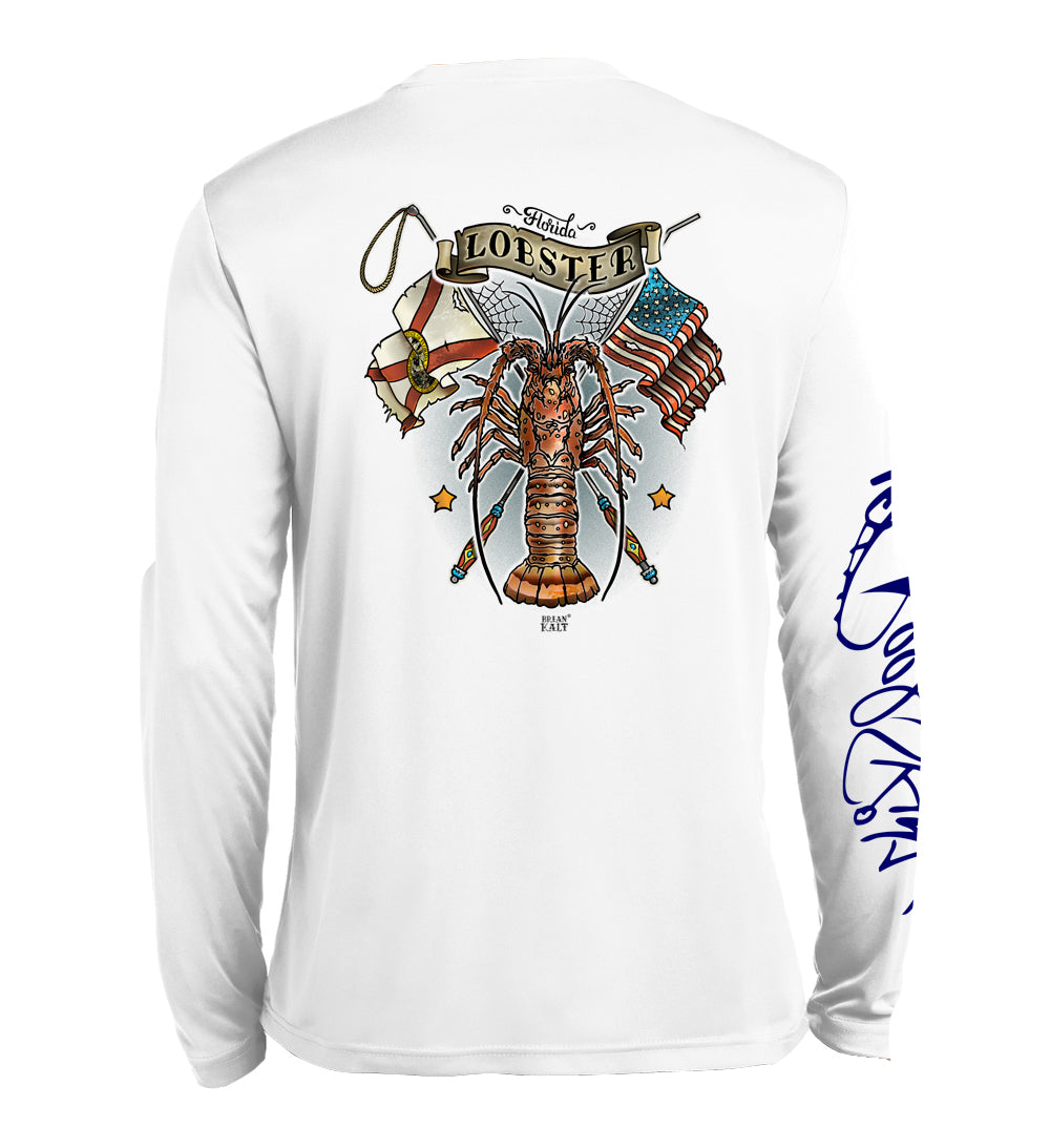 Florida Lobster Tattoo by Brian Kalt