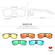 Load image into Gallery viewer, BARCUR Men's Polarized Driving Sunglasses
