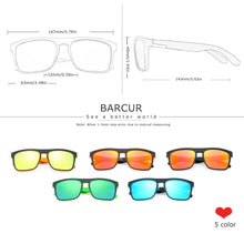 Load image into Gallery viewer, BARCUR Men's Polarized Driving Sunglasses
