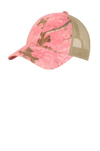 Ladies Pink Camo Hat