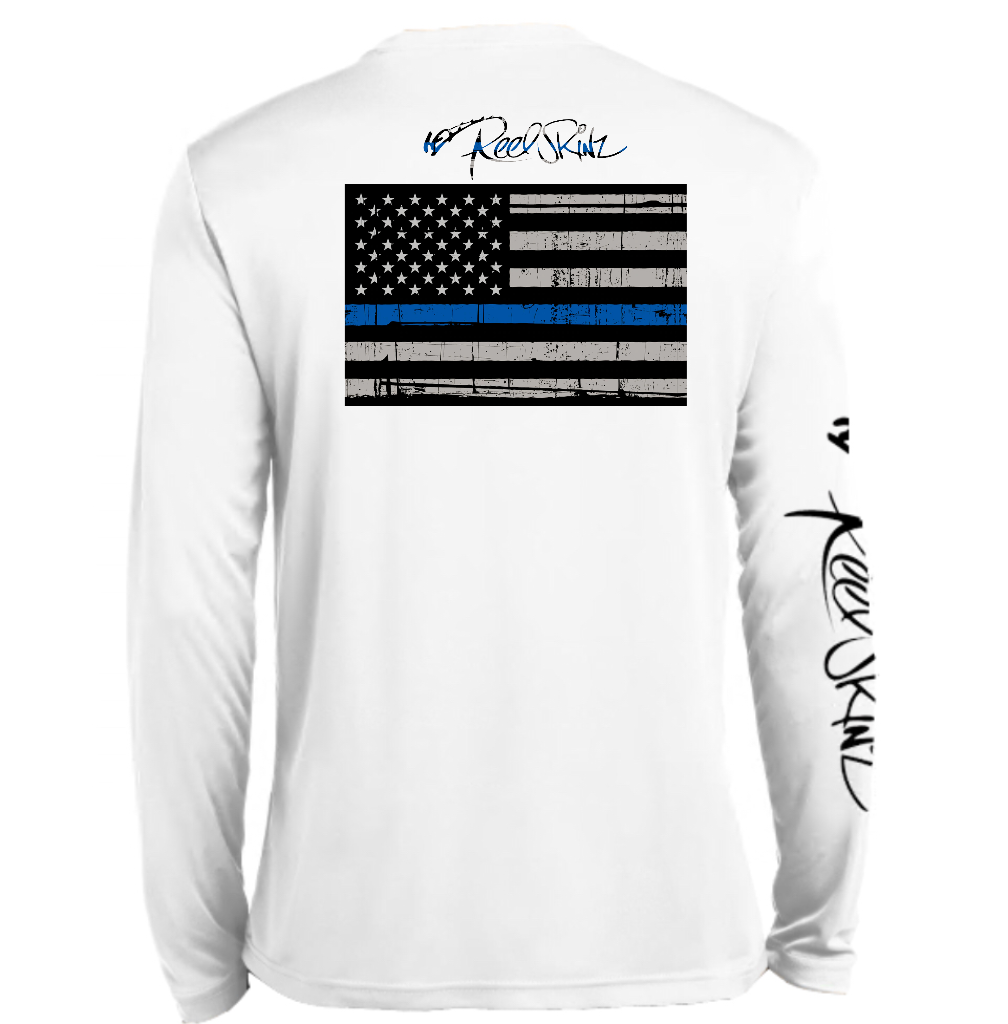 Thin blue line hotsell long sleeve shirts